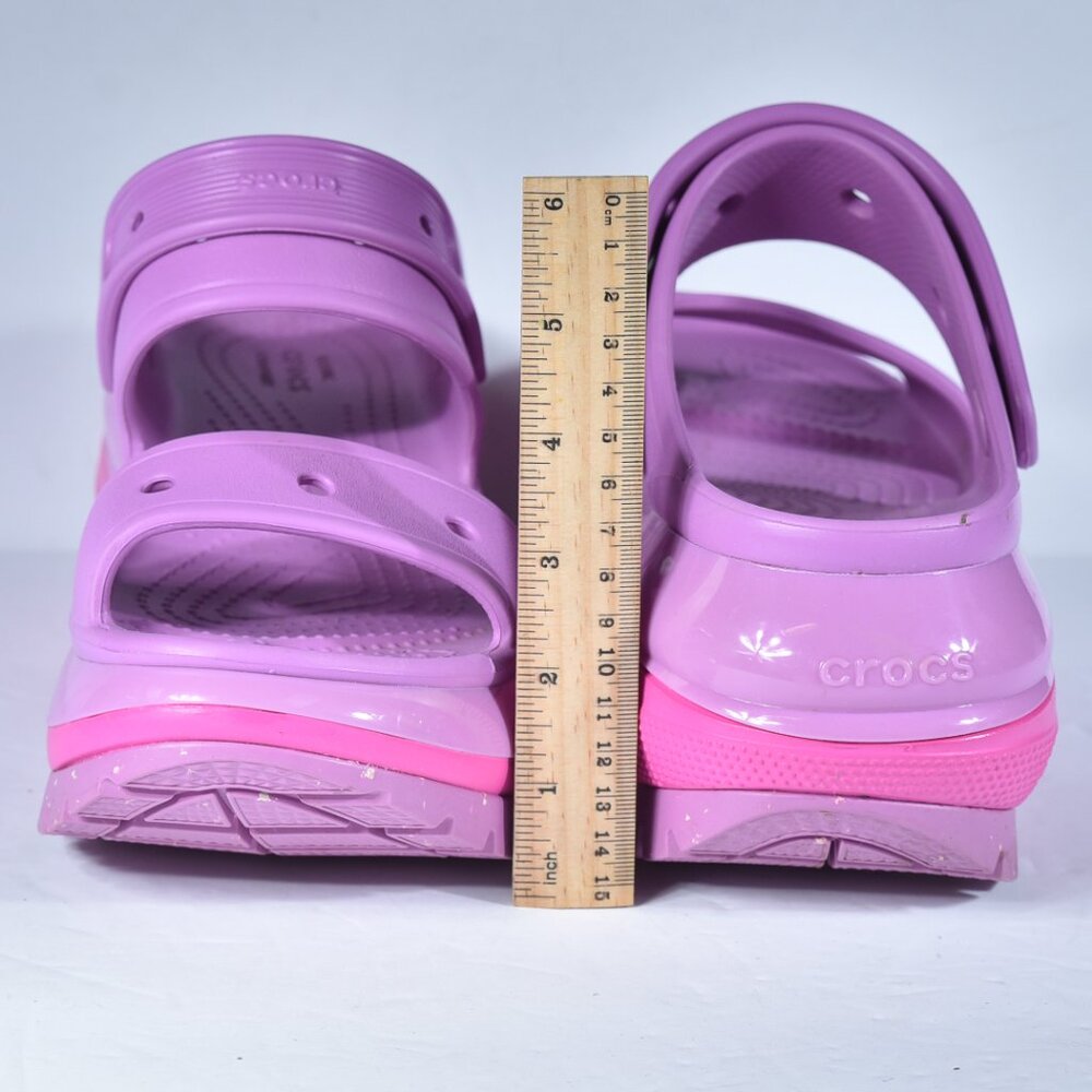 Crocs Mega Crush Hyper Bubblegum Platform Sandals… - image 4